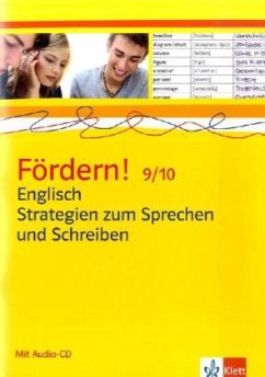Fördern! 9/10 Englisch Strategien zum Sprechen und Schreiben. Basisniveau, m. 1 Audio-CD
