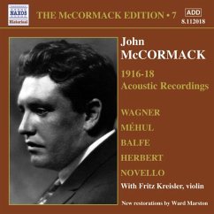 Acoustic Recordings 1916-18 - Mccormack,John