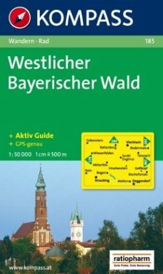 Kompass Karte Westlicher Bayerischer Wald