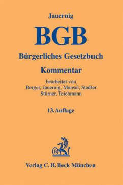 Bürgerliches Gesetzbuch. Mit Allgemeinem Gleichbehandlungsgesetz (Auszug) ; Kommentar.