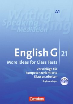 English G 21: Ausgabe A, Bd. 1: 5. Schuljahr - Vorschläge für kompetenzorientierte Klassenarbeiten (inkl. CD)
