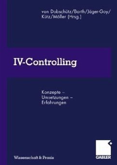 IV-Controlling - Dobschütz Leonhard, von, Manfred Barth Heidi Jäger-Goy u. a.