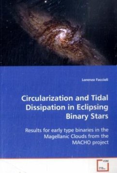 Circularization and Tidal Dissipation in Eclipsing Binary Stars - Faccioli, Lorenzo