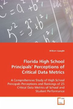 Florida High School Principals Perceptions of Critical Data Metrics - Gaught, William