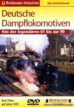 Cover RioGrande-Videothek - Deutsche Dampflokomotiven