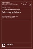 Widerrufsrecht und Belehrungspflichten