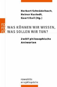 Cover Was können wir wissen, was sollen wir tun?