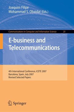 E-business and Telecommunications - Filipe, Joaquim / Obaidat, Mohammad S. (Volume editor)