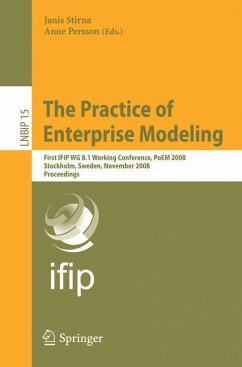 The Practice of Enterprise Modeling - Stirna, Janis / Persson, Anne (Volume editor)