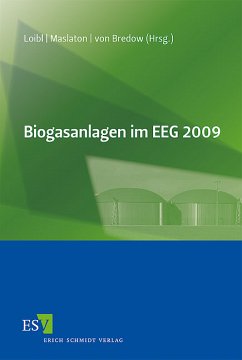 Cover Biogasanlagen im EEG 2009.
