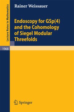 Endoscopy for GSp(4) and the Cohomology of Siegel Modular Threefolds - Weissauer, Rainer