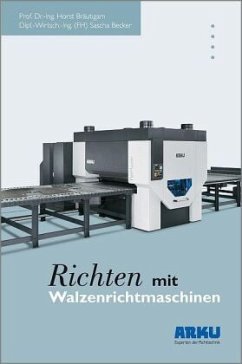 Cover Richten mit Walzenrichtmaschinen