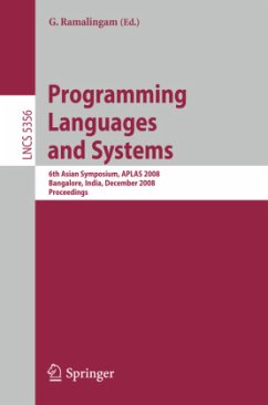 Programming Languages and Systems - Ramalingam, G. (Volume editor)