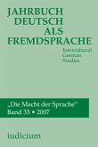 Jahrbuch Deutsch als Fremdsprache Bd.33/2007 Jahrbuch Deutsch als Fremdsprache Bd.33/2007