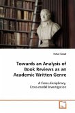 Towards an analysis of Book Reviews as an Academic Written Genre