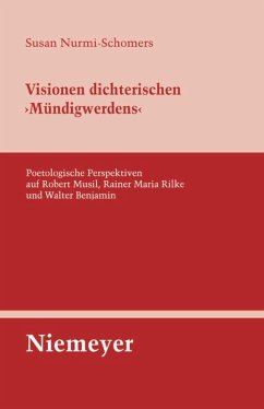Visionen dichterischen 'Mündigwerdens' Visionen dichterischen 'Mündigwerdens'