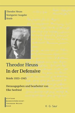 Theodor Heuss, 1933-1945, Theodor Heuss, In der Defensive - Theodor Heuss, In der Defensive