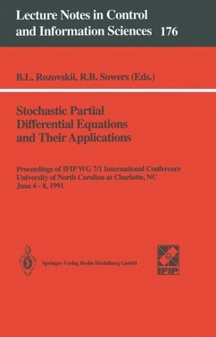 Stochastic Partial Differential Equations and Their Applications