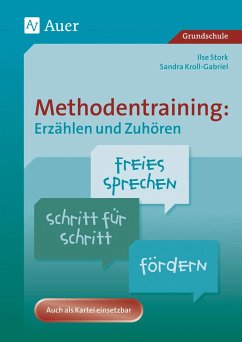 Methodentraining: Erzählen und Zuhören - Stork, Ilse;Kroll-Gabriel, Sandra