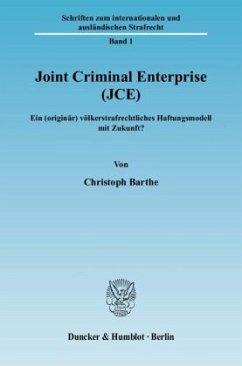 Joint Criminal Enterprise (JCE) - Barthe, Christoph