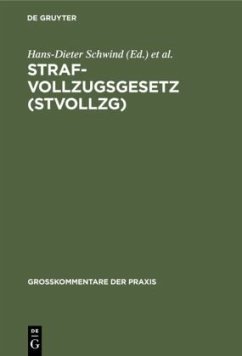 Strafvollzugsgesetz (StVollzG)