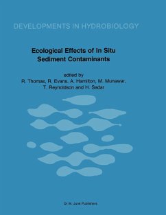 Ecological Effects of In Situ Sediment Contaminants: Proceedings of an International Workshop held in Aberystwyth, Wales ? 1984 (Developments in Hydrobiology, 39)