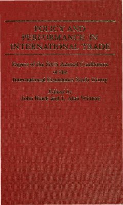 Policy and Performance in International Trade - Black, John / Winters, Alan