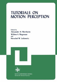 Tutorials on Motion Perception - Wertheim, Alexander H. (ed.)