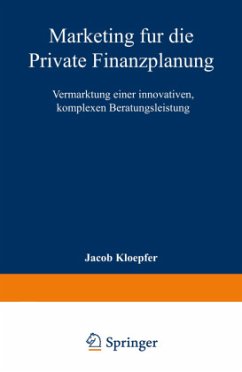 Marketing für die Private Finanzplanung - Kloepfer, Jacob