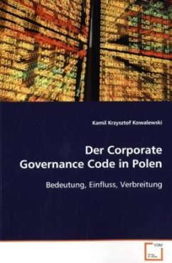 Cover Der Corporate Governance Code in Polen