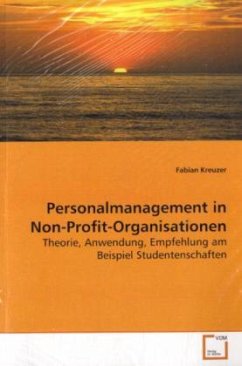 Personalmanagement in Non-Profit-Organisationen - Kreuzer, Fabian
