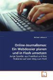 Online-Journalismus: Ein Webdossier planen und in Flash umsetzen