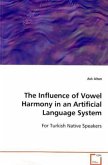 The Influence of Vowel Harmony in an Artificial Language System