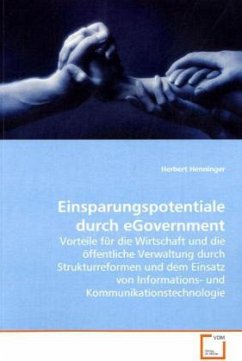Einsparungspotentiale durch eGovernment - Henninger, Herbert