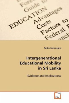 Intergenerational Educational Mobility in Sri Lanka - Ranasinghe, Rasika