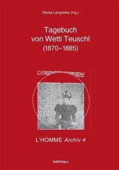 Cover Tagebuch von Wetti Teutschl (1870-1885)