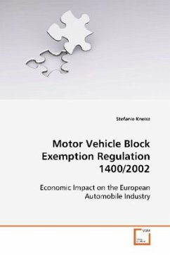 Motor Vehicle Block Exemption Regulation 1400/2002 - Kneisz, Stefanie