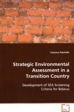 Strategic Environmental Assessment in a Transition Country - Palchekh, Tatsiana