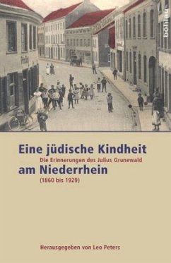 Cover Eine jüdische Kindheit am Niederrhein