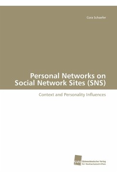 Personal Networks on Social Network Sites (SNS) - Schaefer, Cora