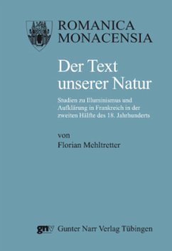 Der Text unserer Natur - Mehltretter, Florian