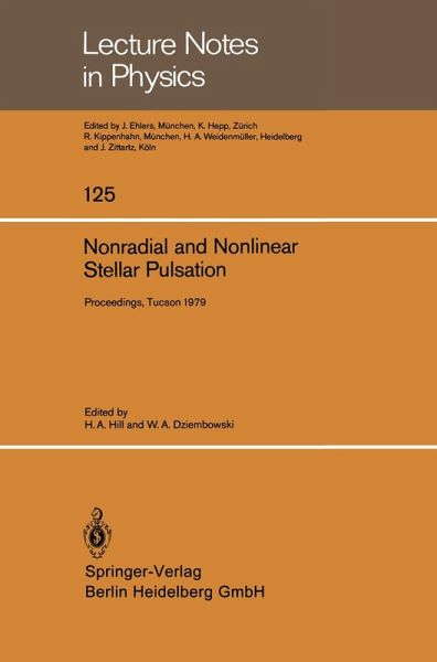 Nonradial and Nonlinear Stellar Pulsation Nonradial and Nonlinear Stellar Pulsation