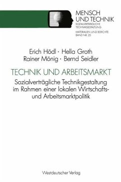 Technik und Arbeitsmarkt - Groth, Hella; Seidler, Bernd; Mönig, Rainer