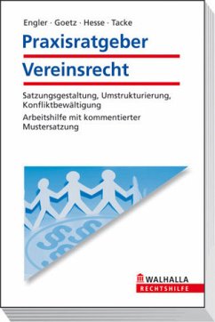 Praxisratgeber Vereinsrecht - Engler, Ulla / Goetz, Michael / Hesse, Werner et al.