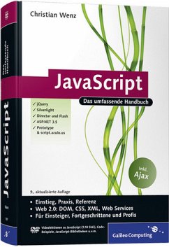 JavaScript: Mit umfangreichem Teil zu Web 2.0 und Ajax (Galileo Computing) - Wenz, Christian
