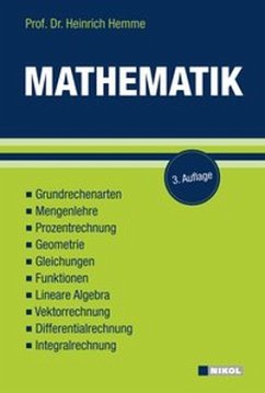 Mathematik - Hemme, Heinrich Mathematik - Hemme, Heinrich