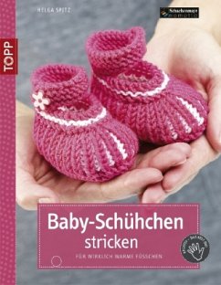 Baby-Schühchen stricken - Spitz, Helga