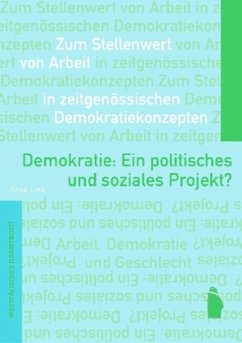 Cover Demokratie: ein politisches und soziales Projekt?
