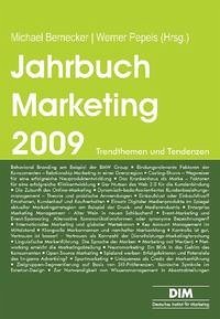 Jahrbuch Marketing 2009 - Bernecker, Michael; Pepels, Werner