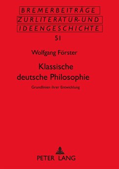 Klassische deutsche Philosophie - Förster, Wolfgang